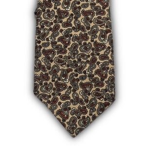 Vintage Michelsons Wool Paisley Tie